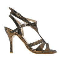 Recoleta Twins Metallic Bronze Tango Shoes