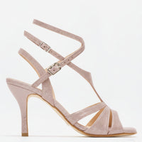 Recoleta Twins - Old Rose Pink with tiny Silver polkadots