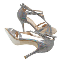 Recoleta Dark Grey Iridescent Tango Shoes