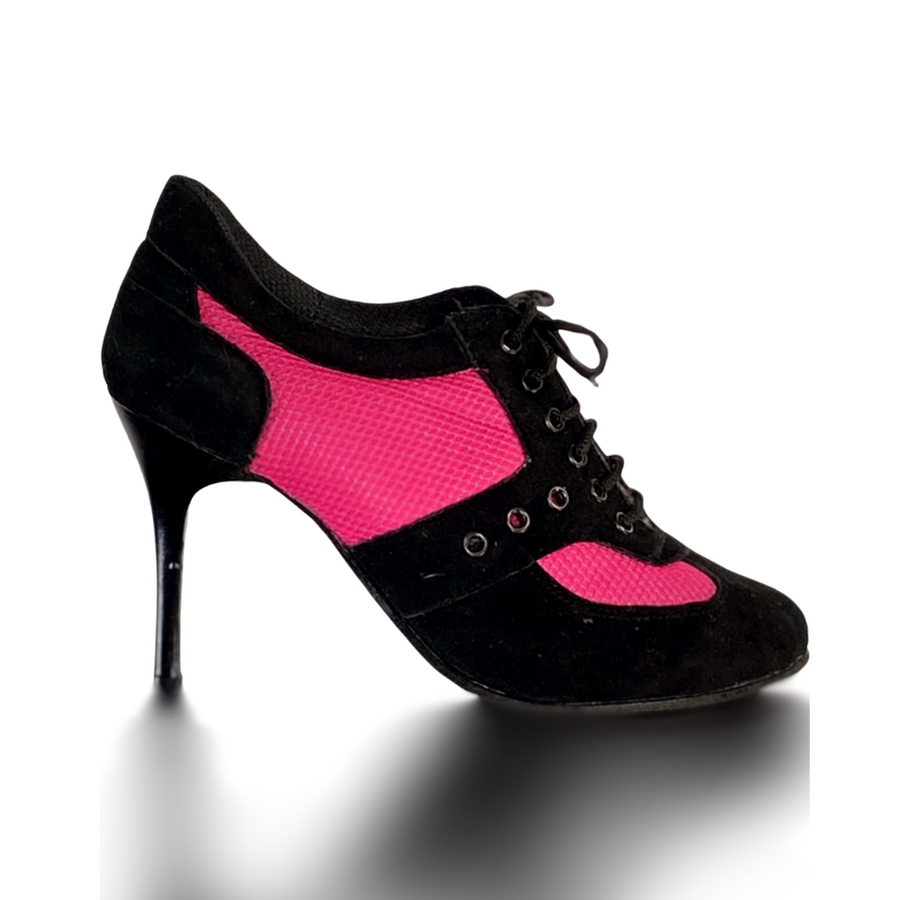 Hi-Sport - Heeled Sneaker Sporty Dance Shoes