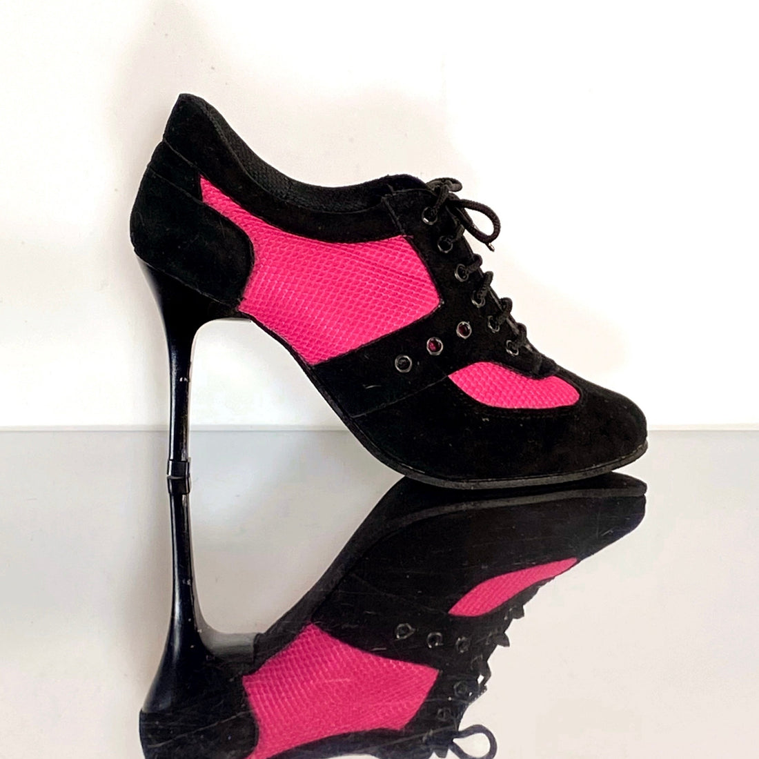 Hi-Sport - Heeled Sneaker Sporty Dance Shoes